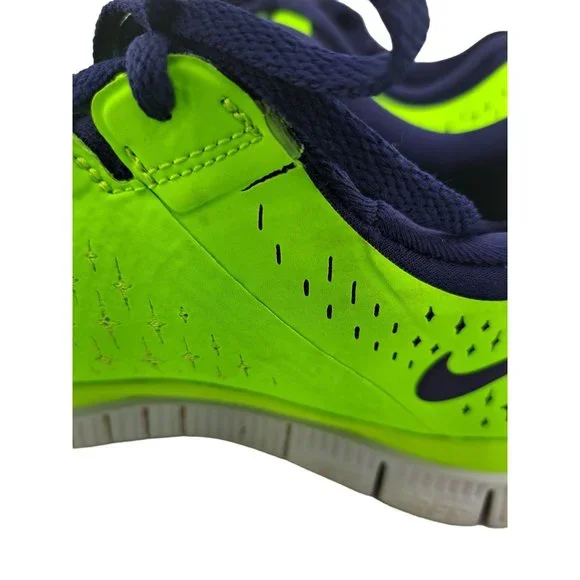Nike Free 4.0 V2 Men's Size 9 Electric Green Reflect Silver Pure Platinum - Picture 8 of 12